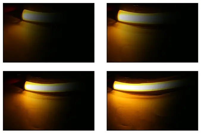 Blinklys sidespeil LED Dynamisk Ford Focus III 2010 - 2019 / Mondeo IV 2007 - 2014 │ SMOKE LED SEQ Image 2