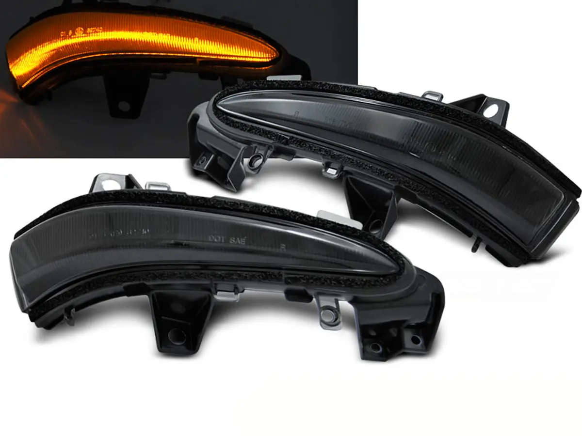 Blinklys sidespeil LED Dynamisk LEXUS RX III 2008 - 2015 | SMOKE LED SEQ