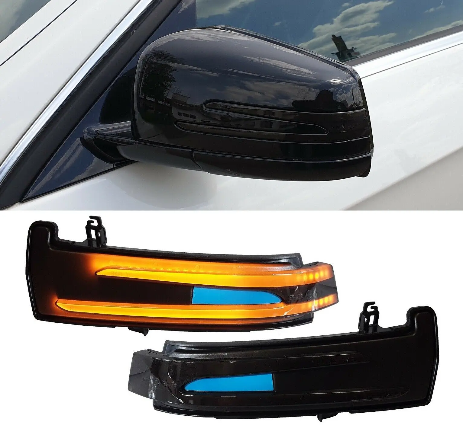 Blinklys sidespeil LED Dynamisk Mercedes-Benz W166/ W463/ W251 SMOKE LED