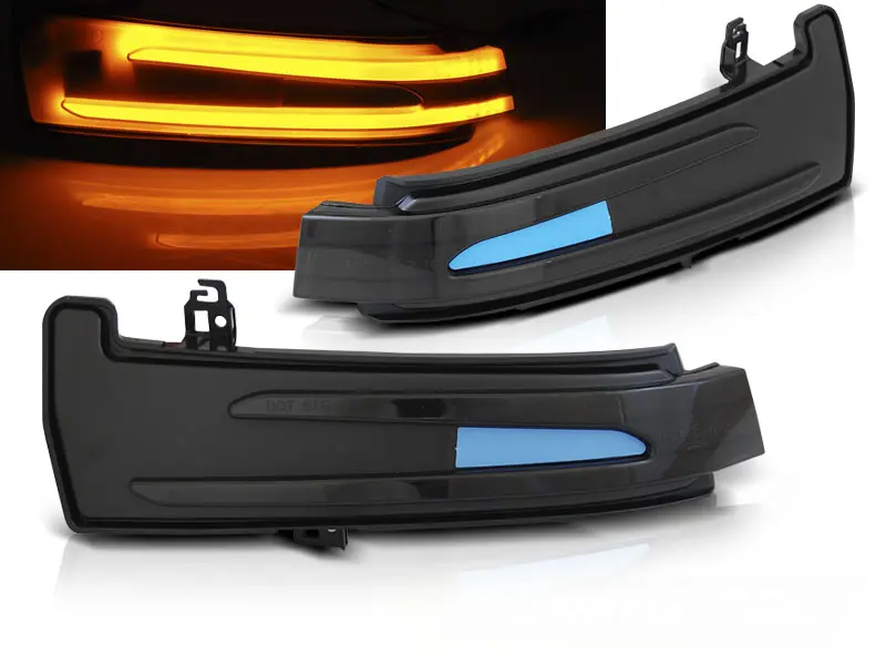 Blinklys sidespeil LED Dynamisk Mercedes-Benz W204 / W212 / W176 / W221 / X204 SMOKE LED