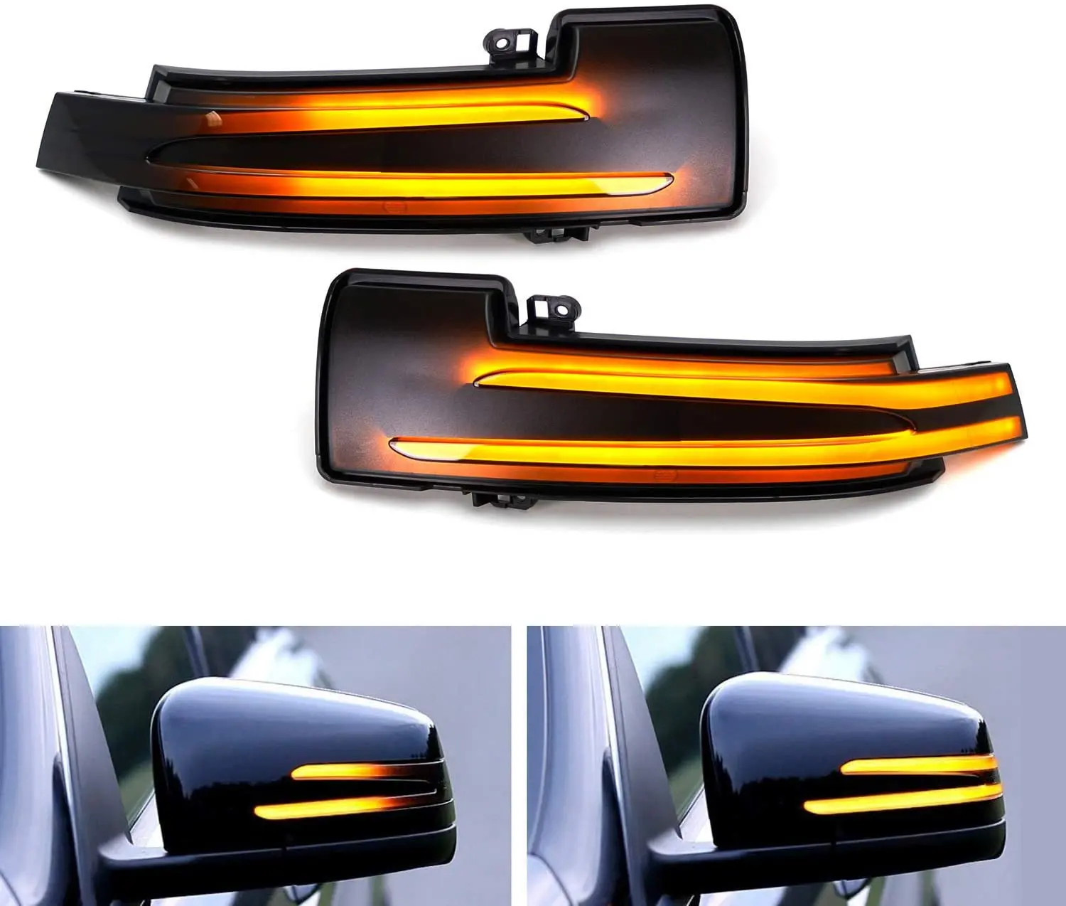 LED Daytime Running Lamps Replacement For Mercedes W204 W218 W221 X204 C CLS GLK | UK