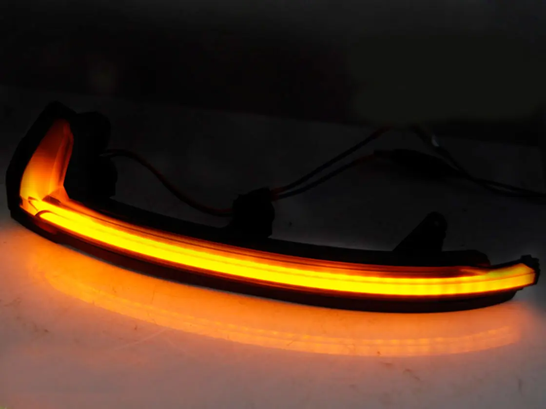 Blinklys sidespeil LED Dynamisk Porsche Cayenne II (92A) Facelift 2014 - 2017 │ SMOKE LED SEQ – bilde 2