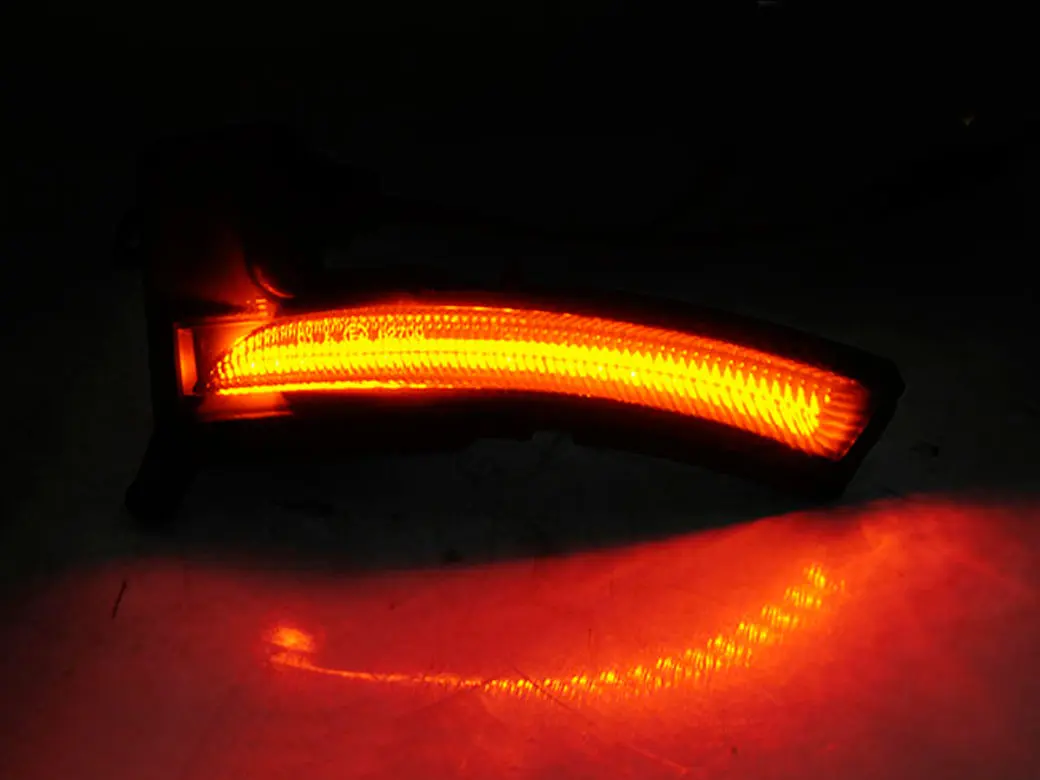 Blinklys sidespeil LED Dynamisk RENAULT CLIO IV 2016-2020 WHITE LED SEQ – bilde 2