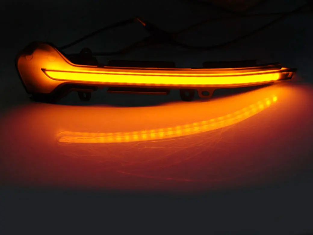 Blinklys sidespeil LED Dynamisk SEAT LEON 2012-2016 / IBIZA 17-> / ARONA 17-> SMOKE LED – bilde 4