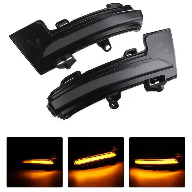 Blinklys sidespeil LED Dynamisk Skoda Octavia III 2012 - 2020 │ Smoke LED