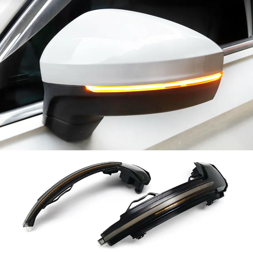 Blinklys sidespeil LED Dynamisk TIGUAN II 2015-2020 LED SMOKE SEQ