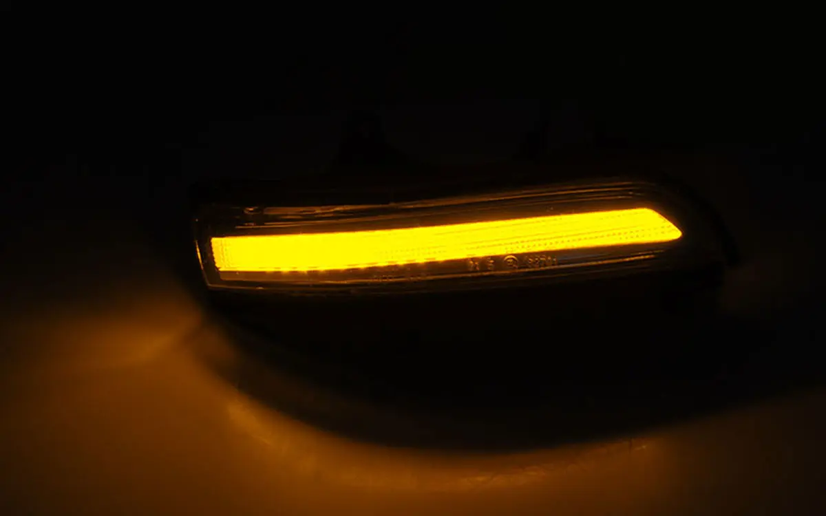 Blinklys sidespeil LED Dynamisk Toyota Land Cruiser J150 2009 - 2017 │ Black LED Edition – bilde 2