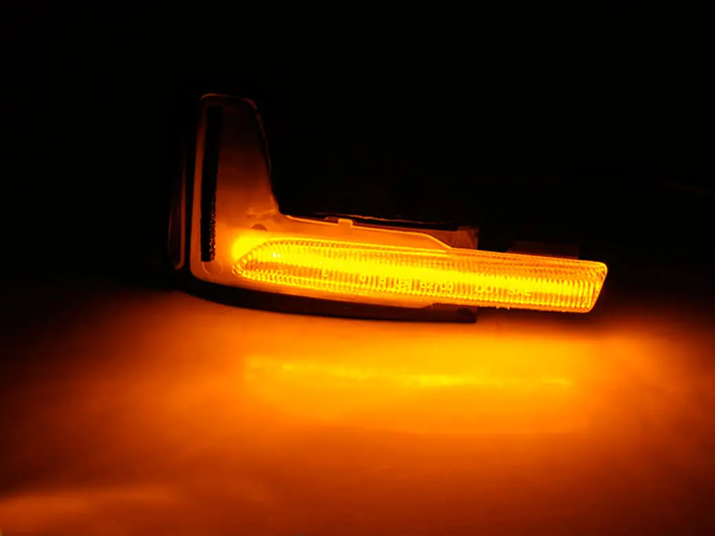 Blinklys sidespeil LED Dynamisk VOLVO XC90 MK 2014-2020 WHITE LED – bilde 2
