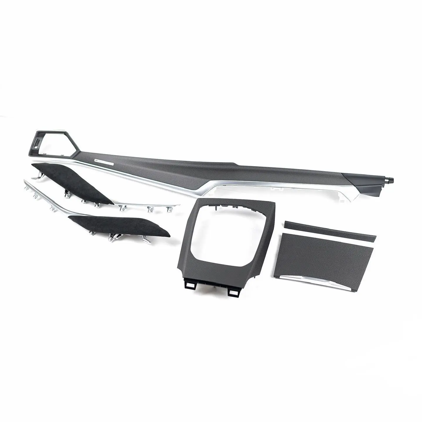 BMW M Performance interiørlister karbonfiber / Alcantara - trim kit Image 1