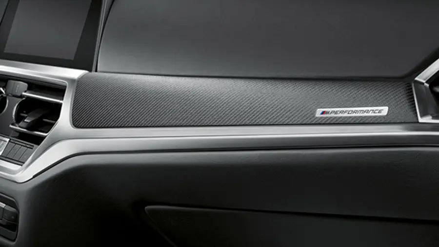 BMW M Performance interiørlister karbonfiber / Alcantara - trim kit Image 10
