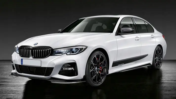 Body Kit  BMW 3 (G20/G21) 2018 - 2022 │ GLOSSY BLACK M-PERFORMANCE STYLE – bilde 7