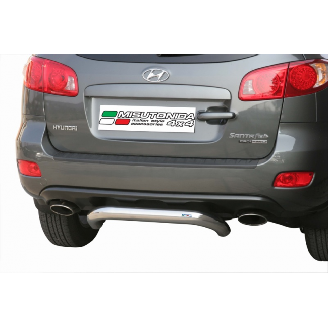 Bøyle bak nedre Hyundai Santa Fe II 2006 - 2009 | D-Ø 76 Chrome Design
