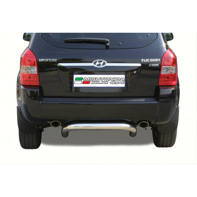 Bøyle bak nedre Hyundai Tucson 2004 - 2014 | D-Ø 76 Chrome Design