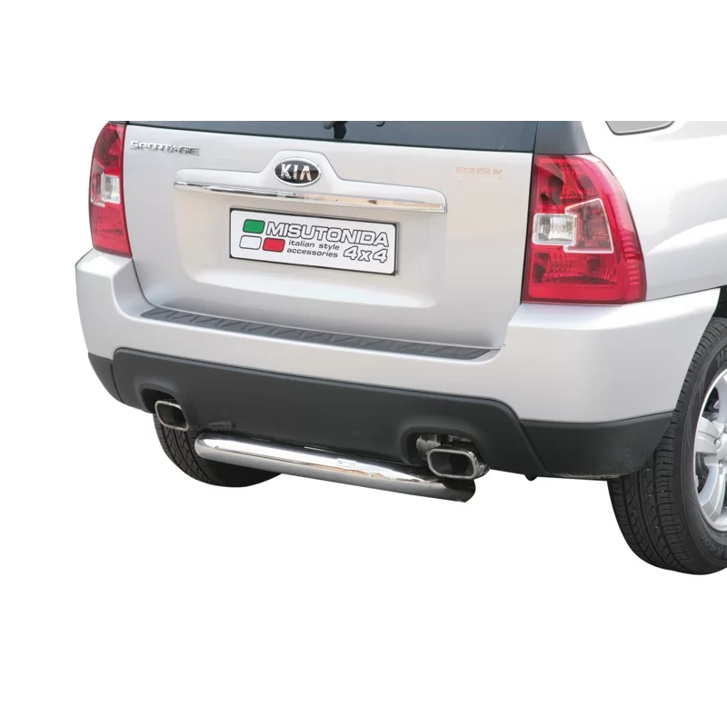 Bøyle bak nedre Kia Sportage II Facelift 2007 - 2010 | D-Ø 76 Chrome Design