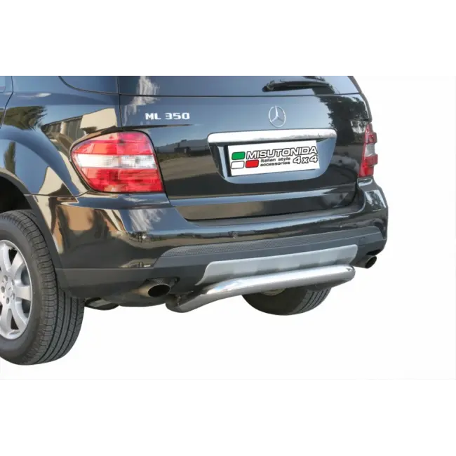 Bøyle bak nedre Mercedes- Benz ML 2006-> | D-Ø 76 Chrome Design