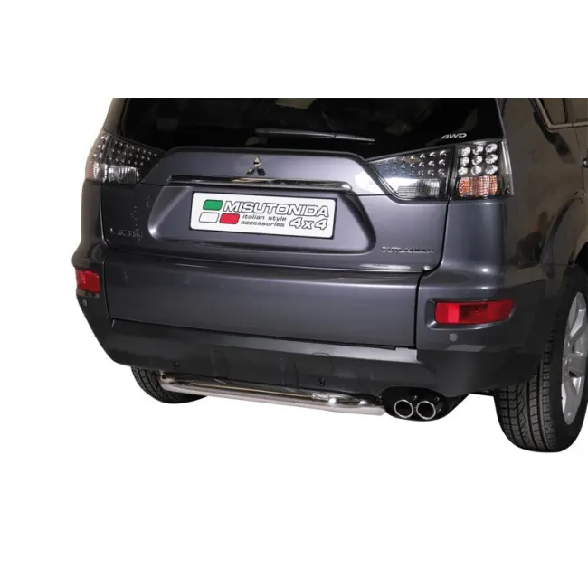 Bøyle bak nedre Mitsubishi Outlander II Facelift 2010 - 2012 | D-Ø 63 Chrome Design
