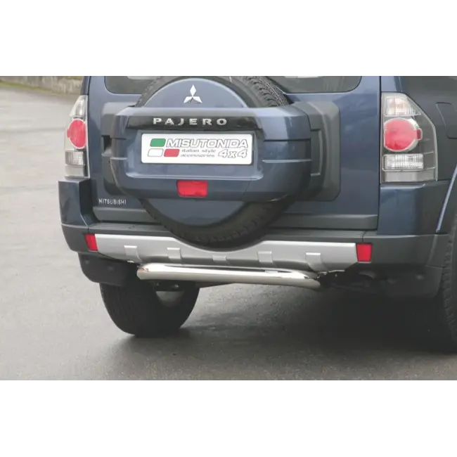 Bøyle bak nedre Mitsubishi Pajero IV 2006 - 2021 | D-Ø 76 Chrome Design