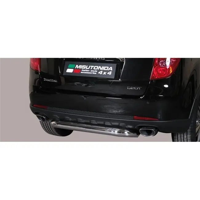 Bøyle bak nedre Ssangyong Korando 2011-2019 | D-Ø 76 Chrome Design Image 1
