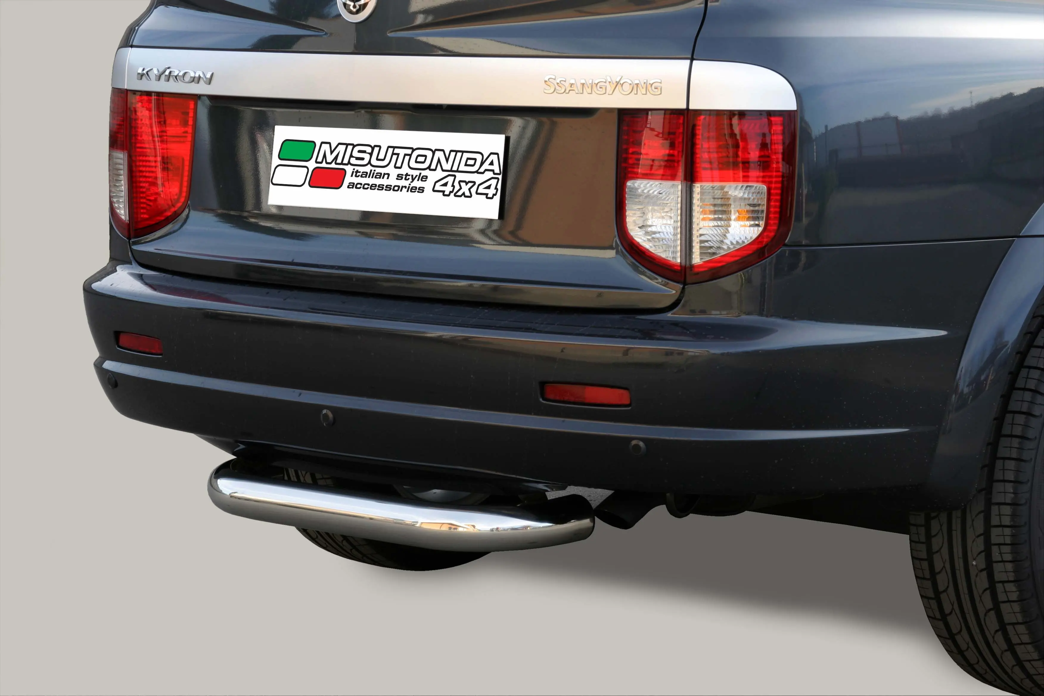 Bøyle bak nedre Ssangyong Kyron 2006-2007 | D-Ø 76 Chrome Design