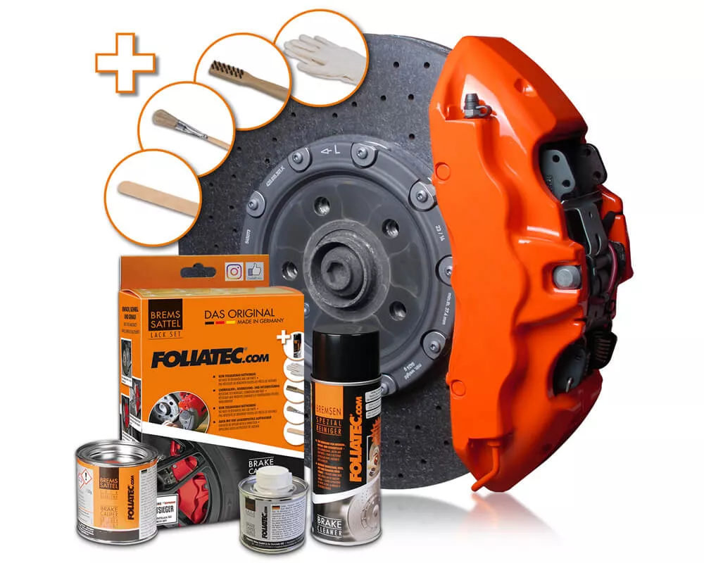Bremsecaliperlakk Foliatec Flame Orange Image 10