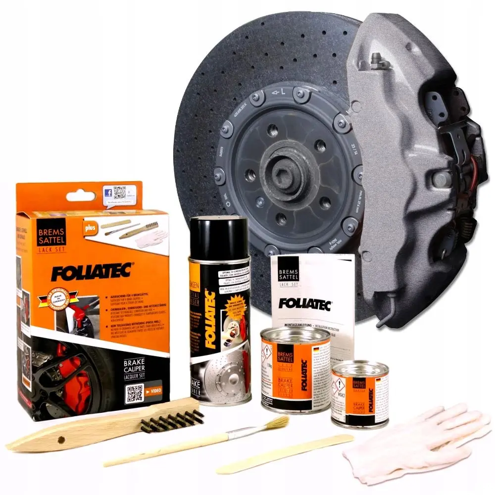 Bremsecaliperlakk Foliatec Metallic Silver Image 1