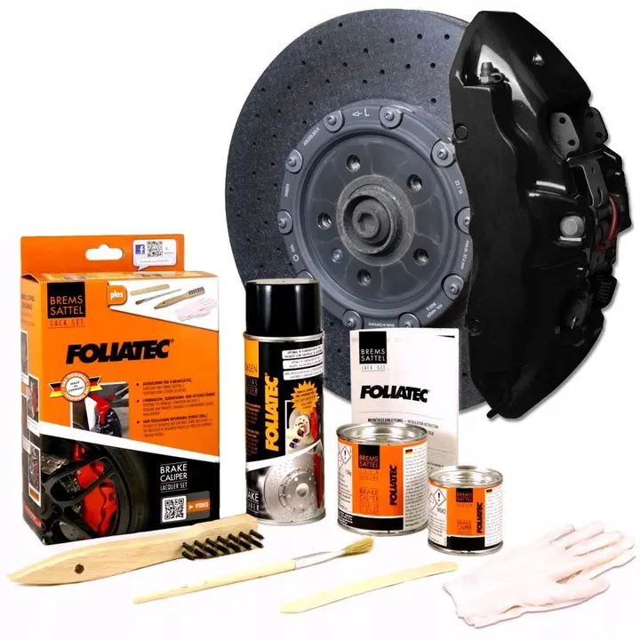 Bremsecaliperlakk Foliatec Midnight Black Image 1