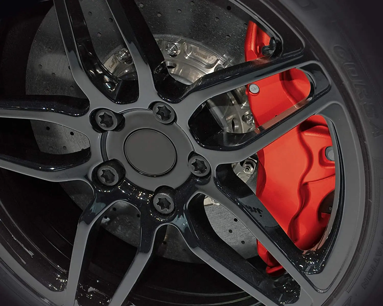 Bremsecaliperlakk Foliatec Racing Rosse Red – bilde 5