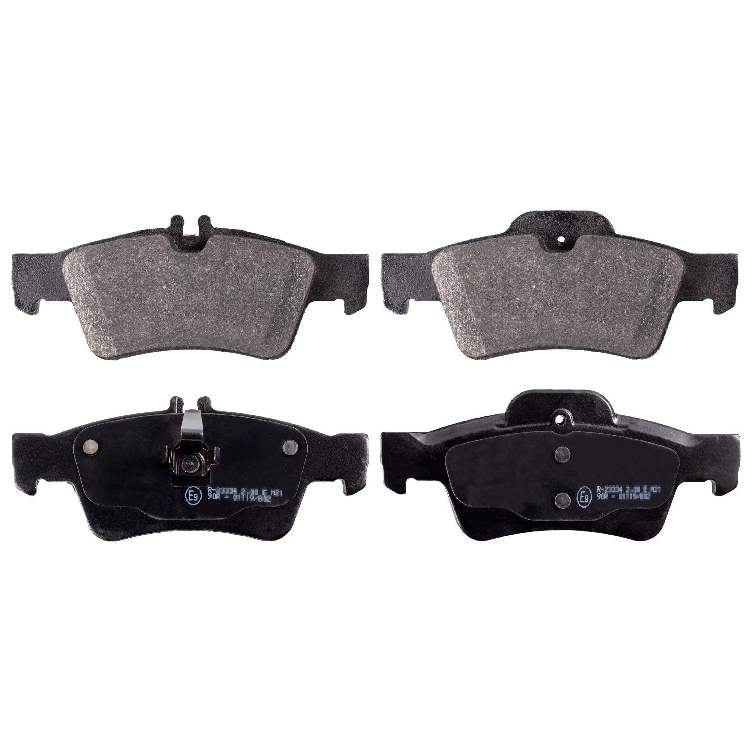 Bremsekloss sett Mercedes-Benz E (W211) / (W212) │ bakaksel - Febi Brake pads Rear Axle – bilde 3
