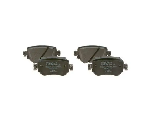 Bremseklosser bak Caddy