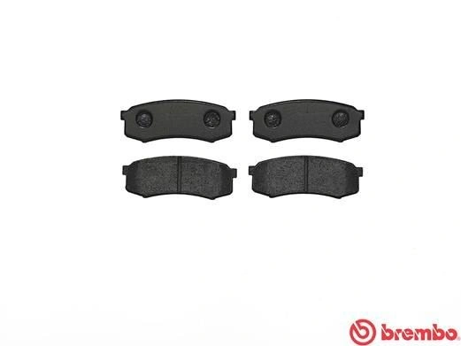 Bremseklosser bak Toyota Land Cruiser / Mitsubishi Pajero │ Brembo uten tilbehør, med antihyle blikk – bilde 3