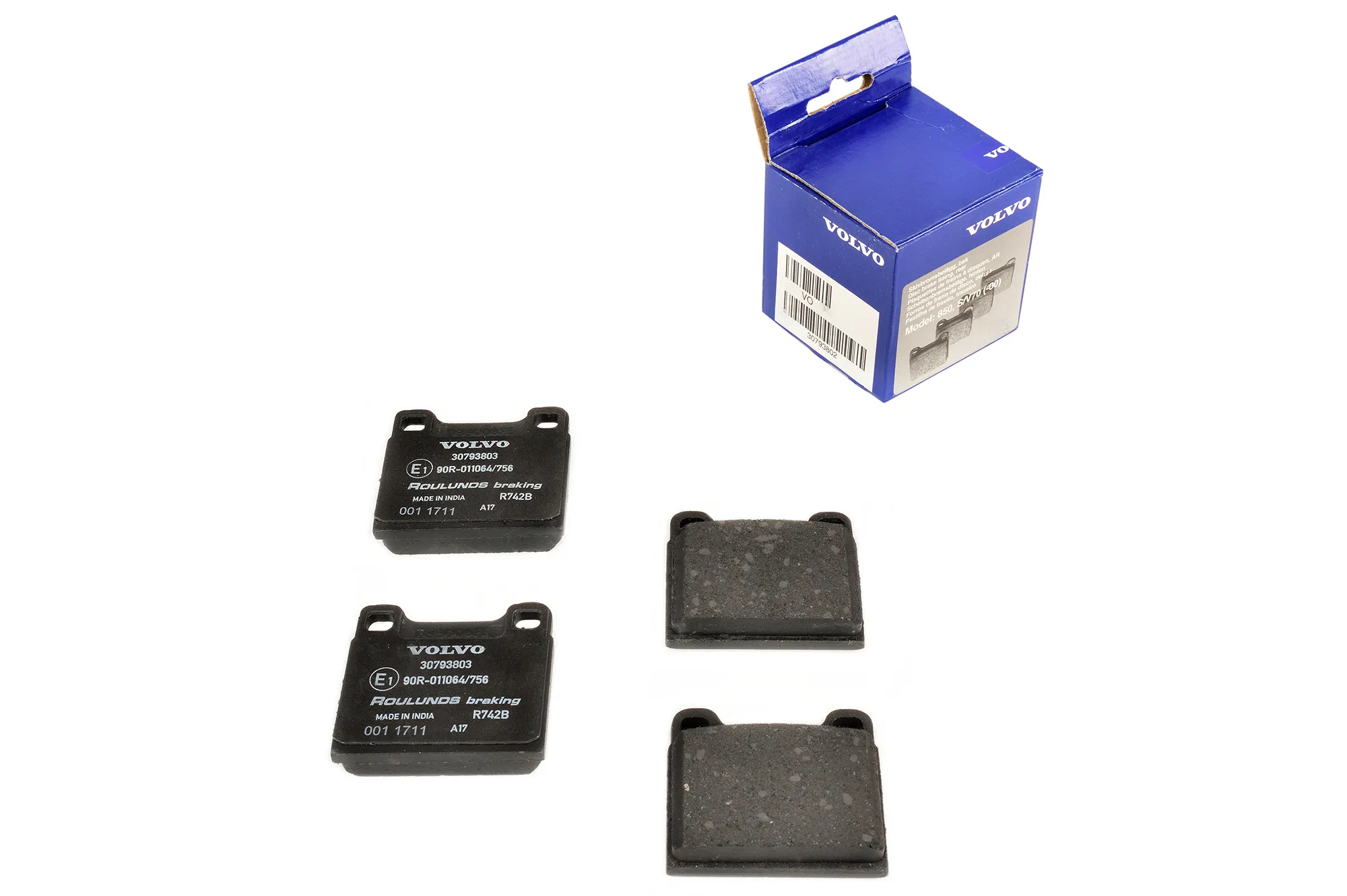 Bremseklosser bak Volvo Genuine® 850/S70/V70/C70 1992-2005 │ bakaksel