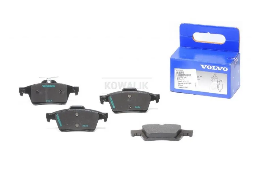 Bremseklosser bak Volvo Genuine® C30/S40/V50/C70 2004-2012 │ bakaksel