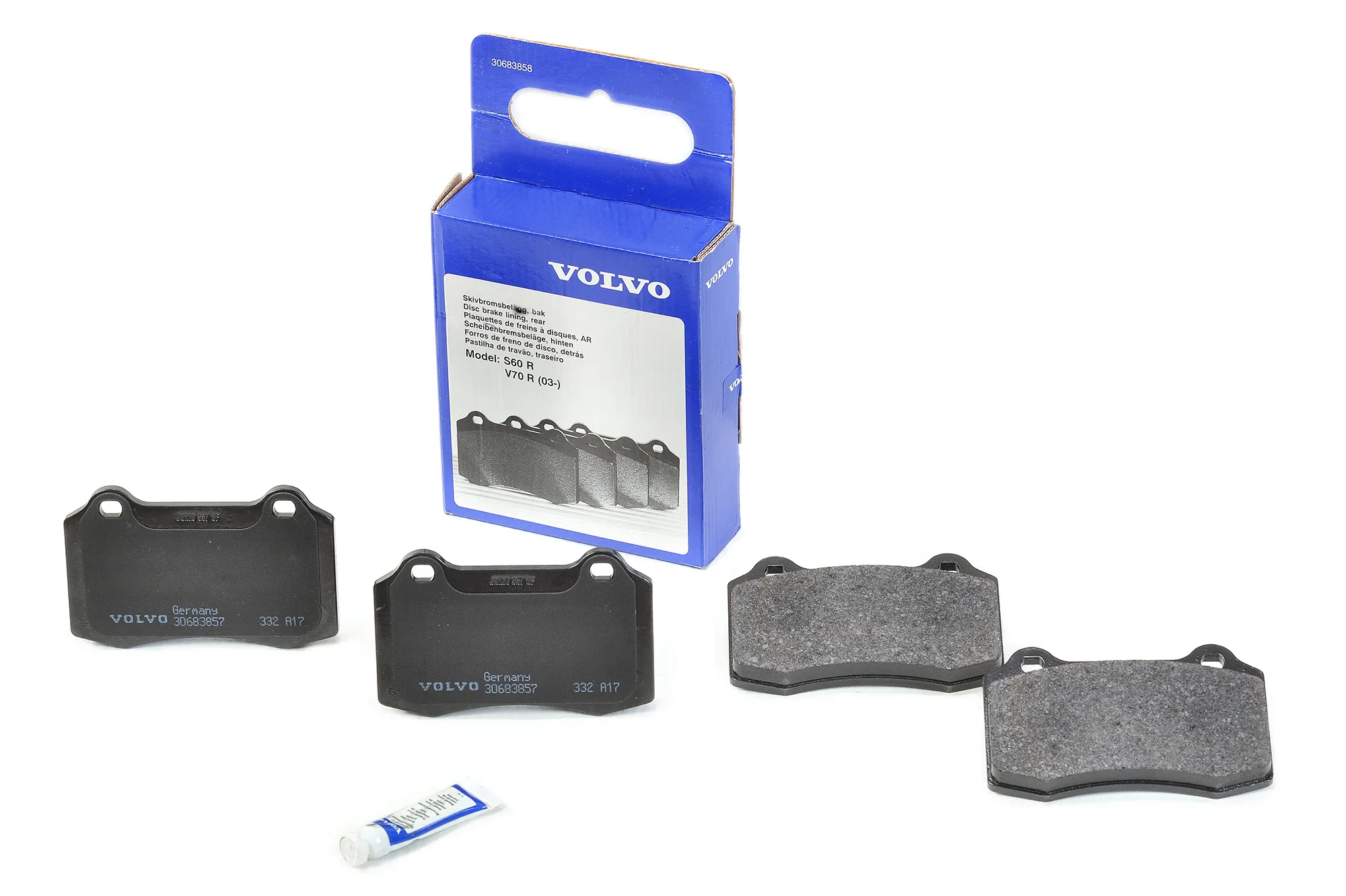 Bremseklosser bak Volvo Genuine® S60 R / V70 R 2004-2007 │ bakaksel