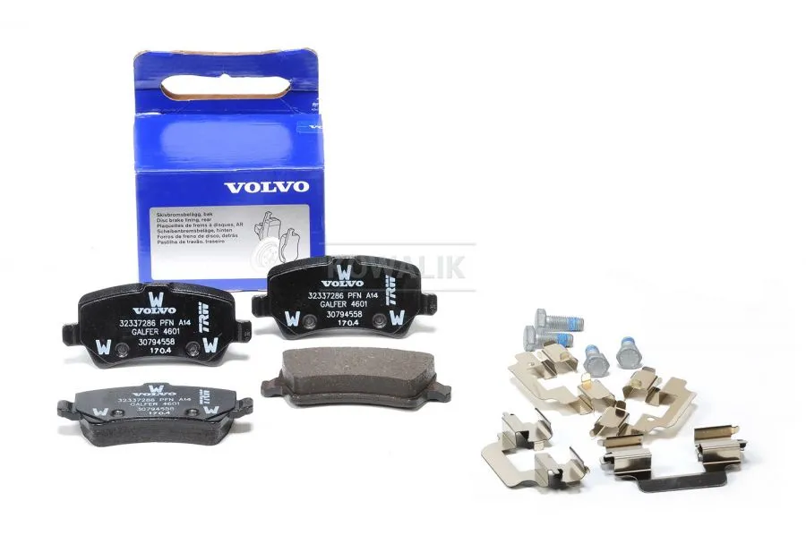 Bremseklosser (foran + bak) Volvo Genuine® XC60 2008-2017 │ komplett sett 8 klosser – bilde 2