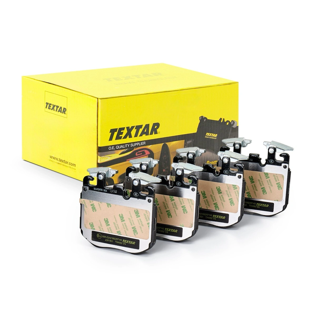 Bremseklosser foran BMW i4 (G26) M50 │ Genuine® Textar Brake Pads Full Set Of 4 Front