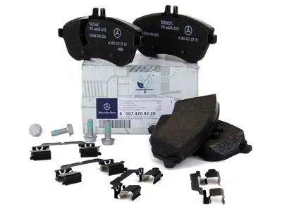Bremseklosser foran Mercedes-Benz A0074209220