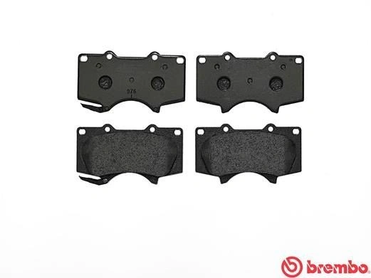 Bremseklosser foran Toyota Land Cruiser J120 │ Brembo med med akustisk slitasjevarsel – bilde 5