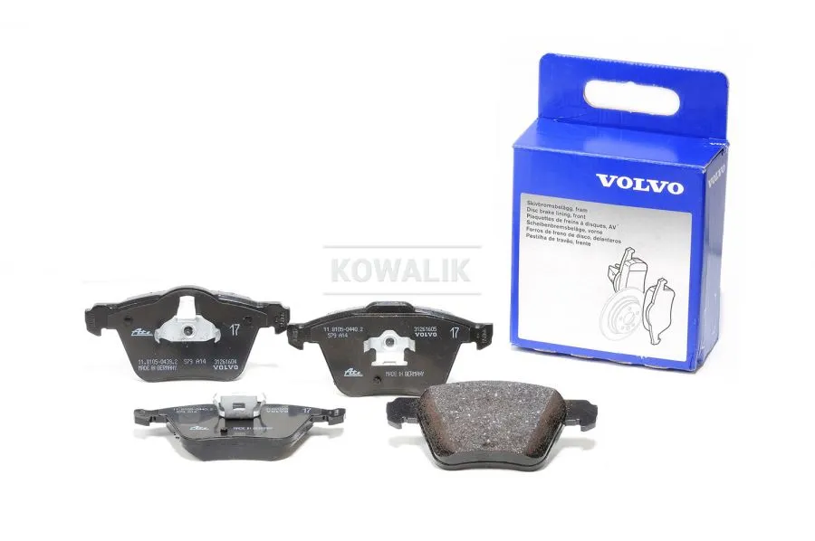 Bremseklosser foran Volvo Genuine® XC90 2003-2014 │ 17" 336mm foraksel (sett)