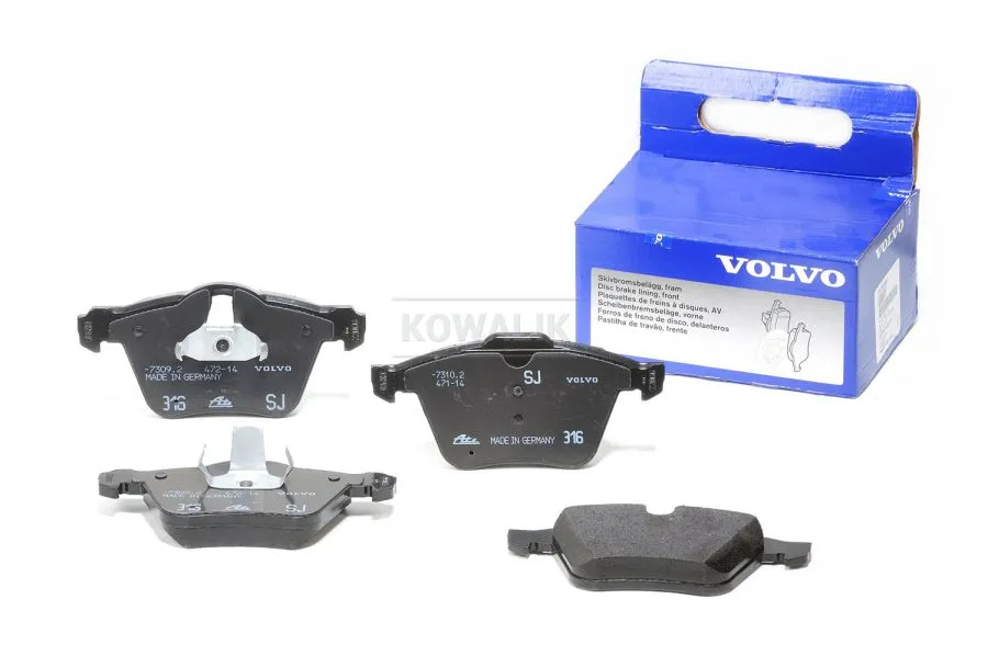 Bremseklosser foran Volvo Genuine® XC90/S60/V70 2003-2014 │ 16" 316mm foraksel