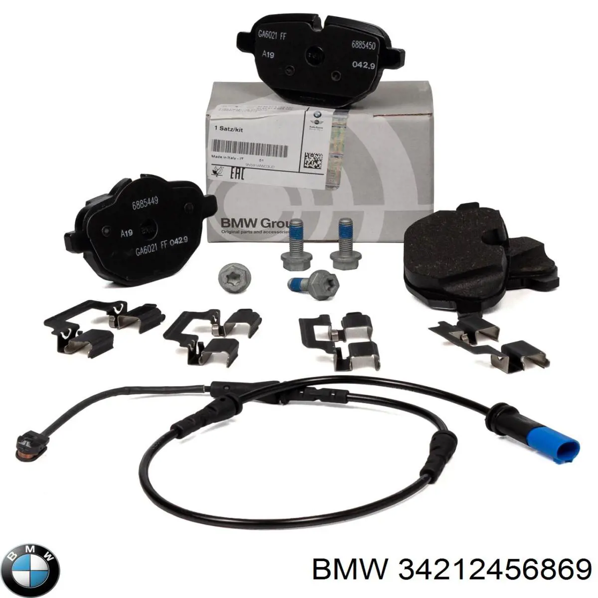 Bremseklosser sett BMW │ bakaksel Genuine® Brake Pads set Image 1