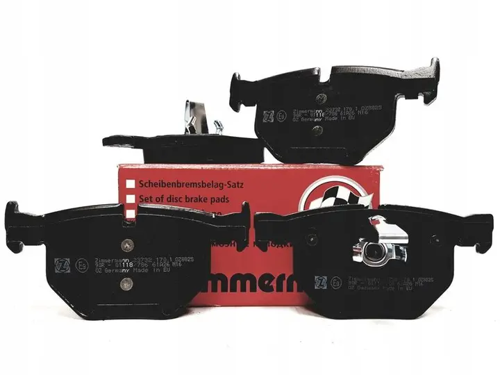 Bremseklosser sett  BMW E60 / E61 / E63 │ bakaksel - Zimmermann Brake pad set Image 2