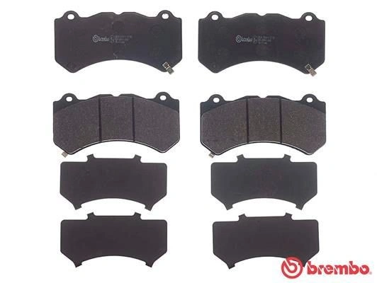 Bremseklosser sett BYD Tang EV 2022 -> │ framaksel - Brembo Brake Pads – bilde 5
