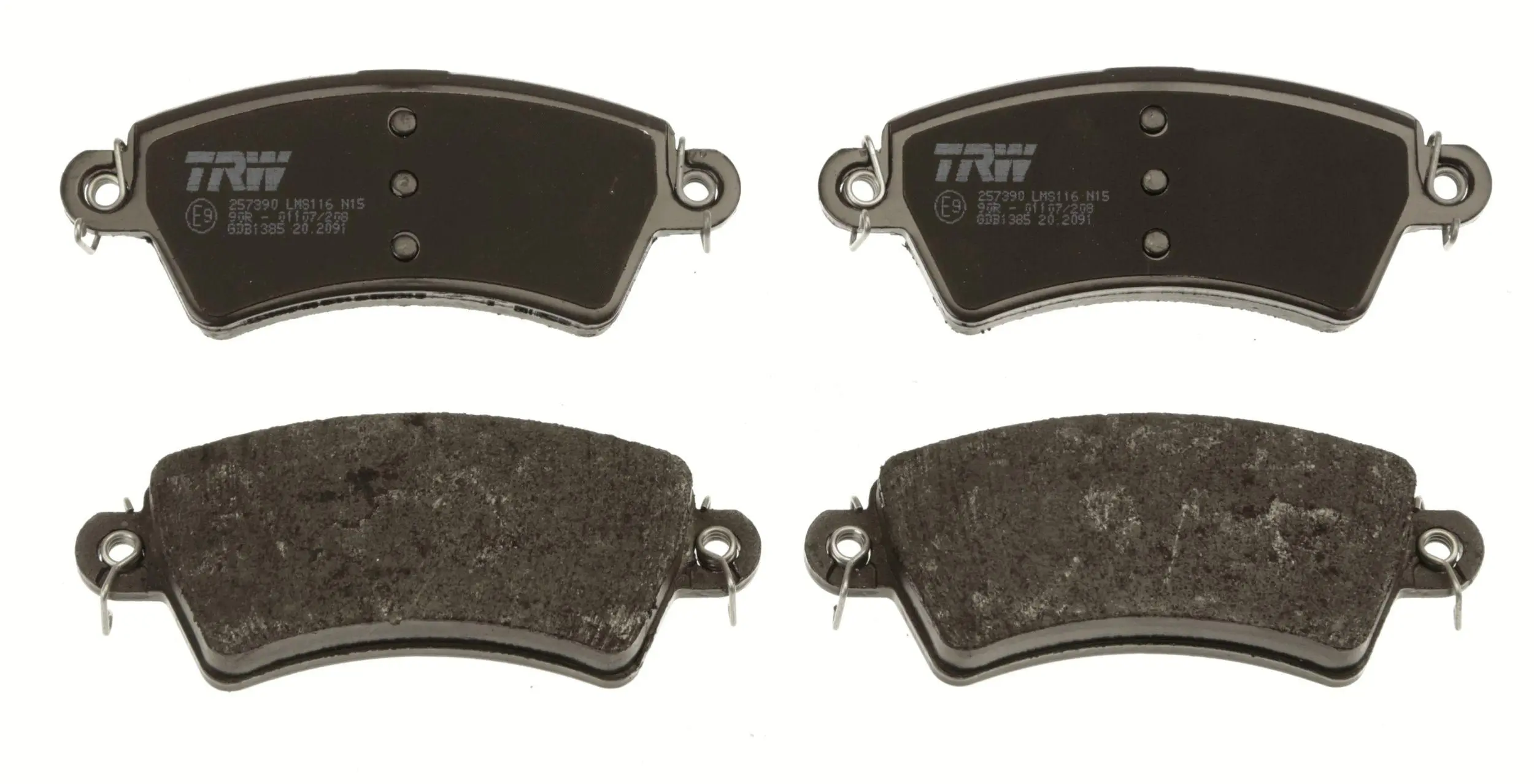 Bremseklosser sett Citroen / Peugeot │ framaksel - TRW Brake Pads Set – bilde 2