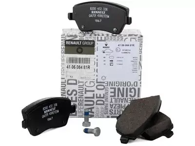 Bremseklosser sett foran Renault Zoe 2012 - 2024