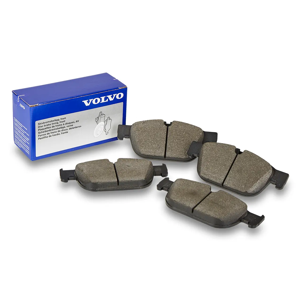 Bremseklosser sett foran Volvo / Polestar 2