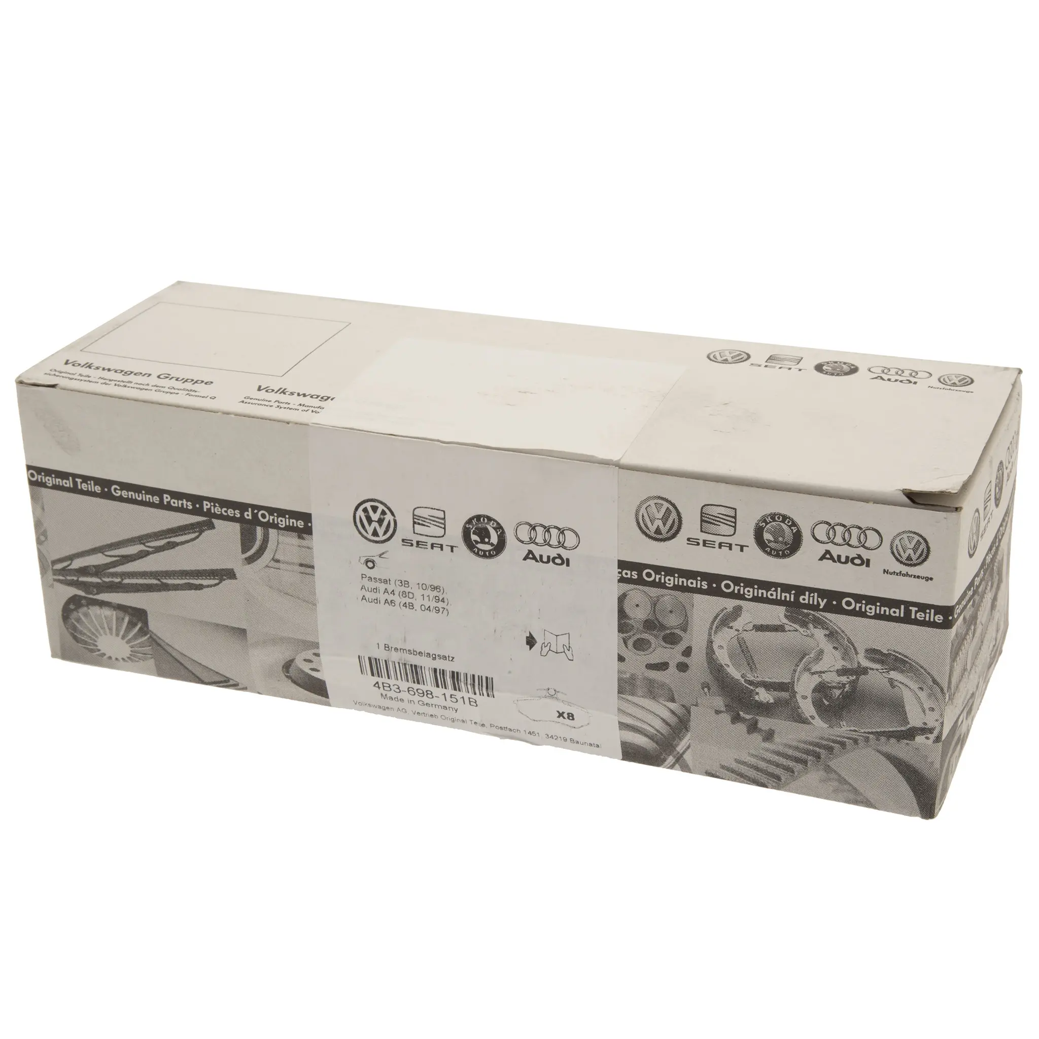 Bremseklosser sett foran VW ID.3 / Cupra Born – bilde 3