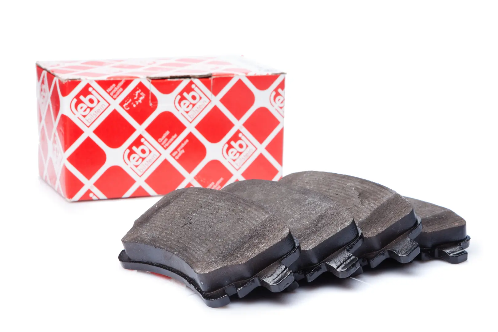Bremseklosser sett Ford │ framaksel, med kolbleklips - Febi Bilstein Brake Pads Set