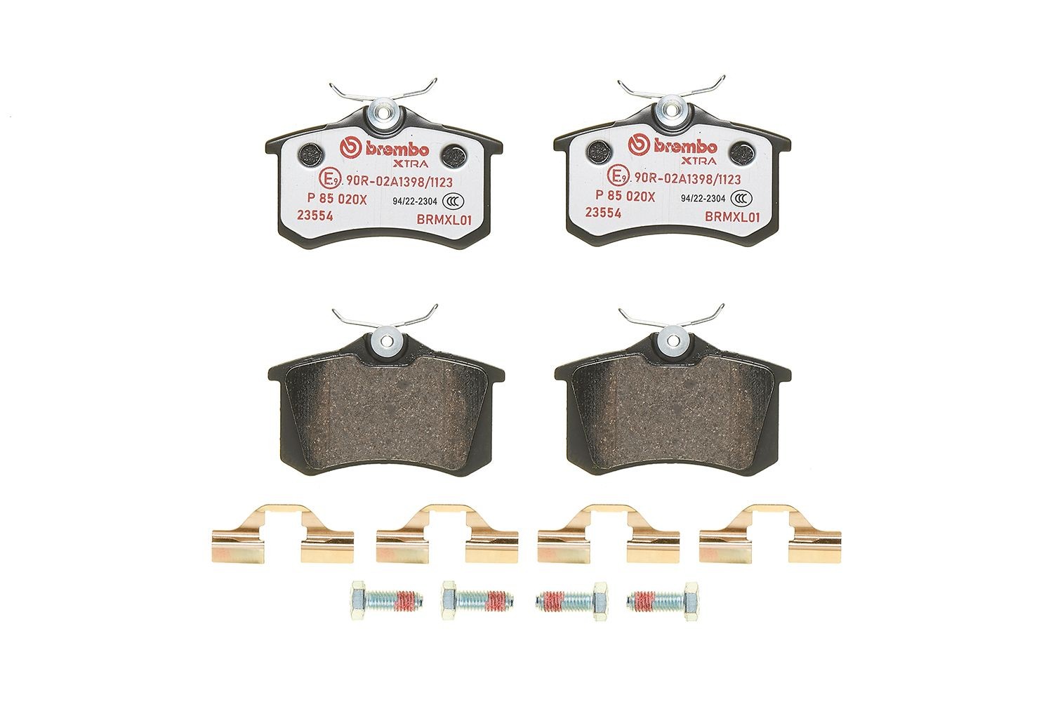 Bremseklosser sett MG ZS EV │ bakaksel - Brembo Brake Pads – bilde 5