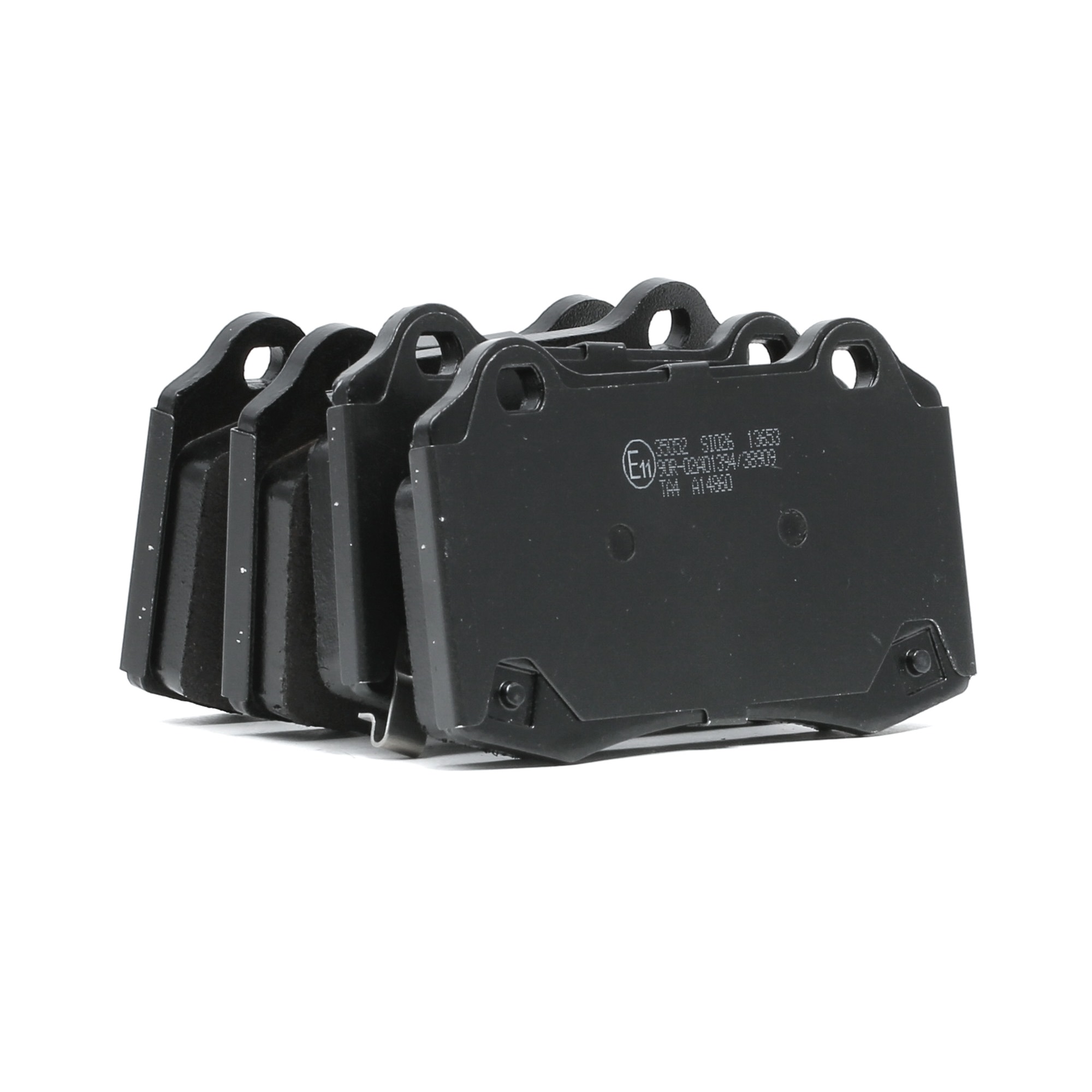 Bremseklosser sett Tesla Model S / X │ bakaksel - A.B.S. Brake pad set with acoustic wear warning – bilde 2