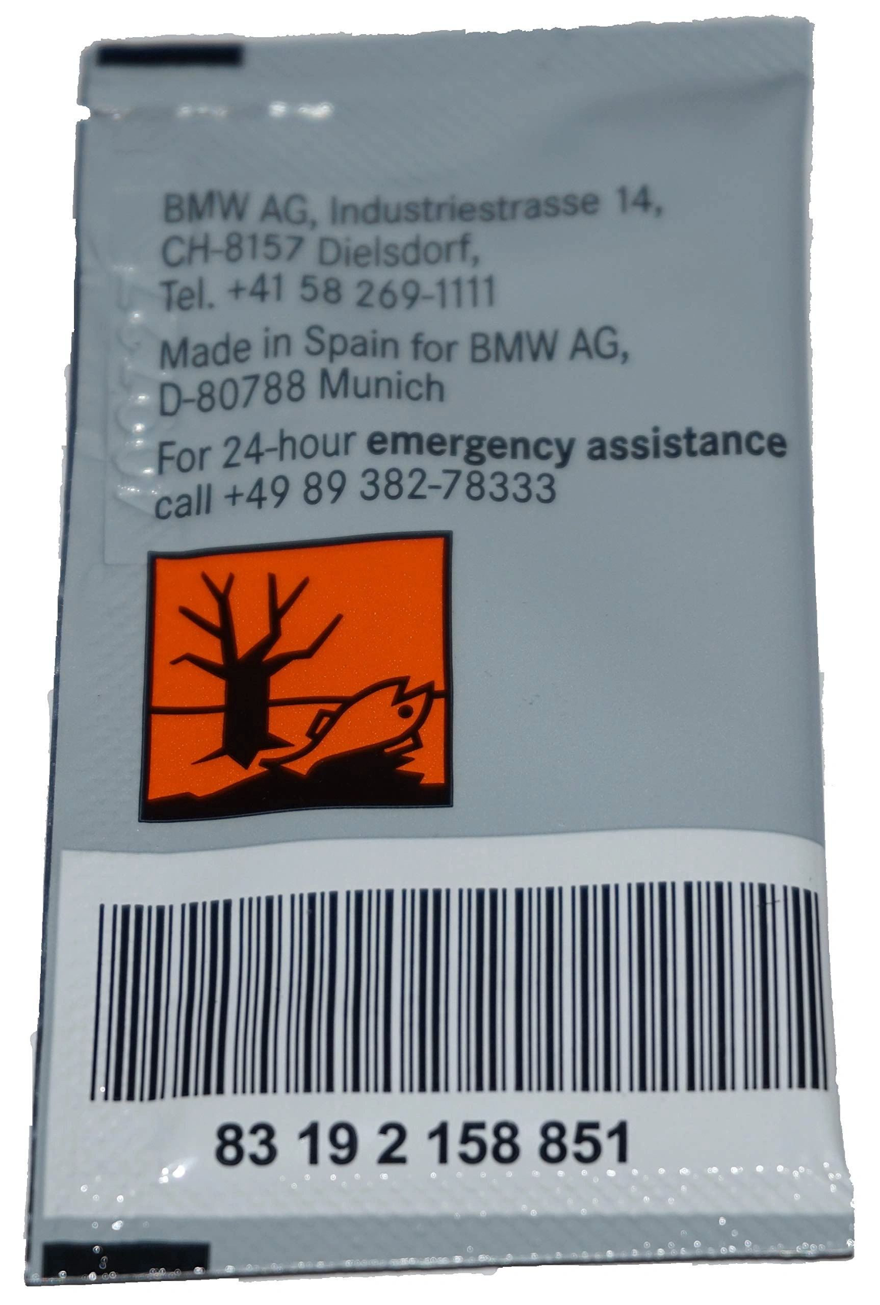Bremsepasta BMW │ Genuine® Smøremiddel for bremsesystem - 3g – bilde 3